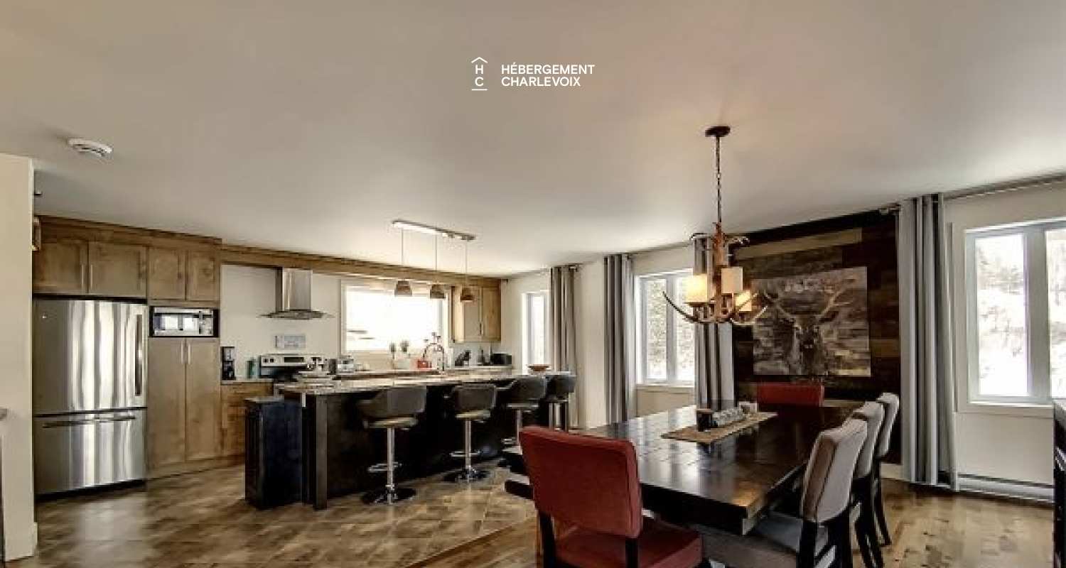 Le 20 - Condo/chalet 2 étages avec vue sur le fleuve